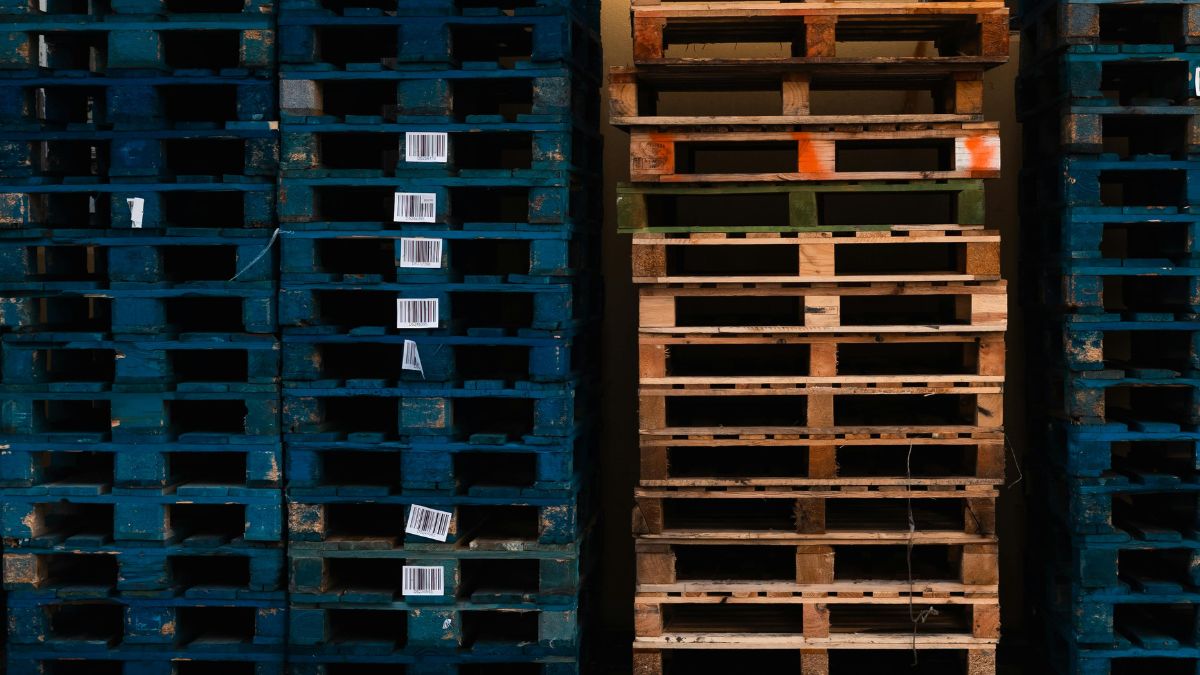 Palette bleue Europe